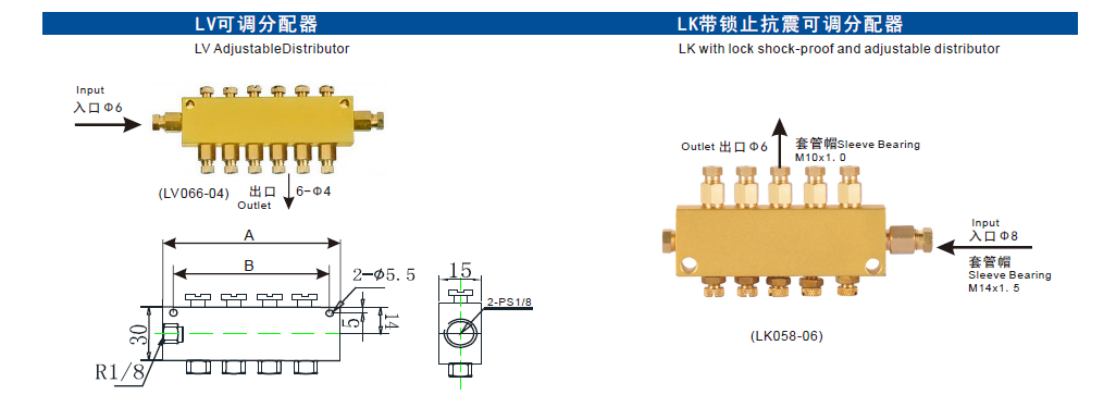 LV/LK可调分配器